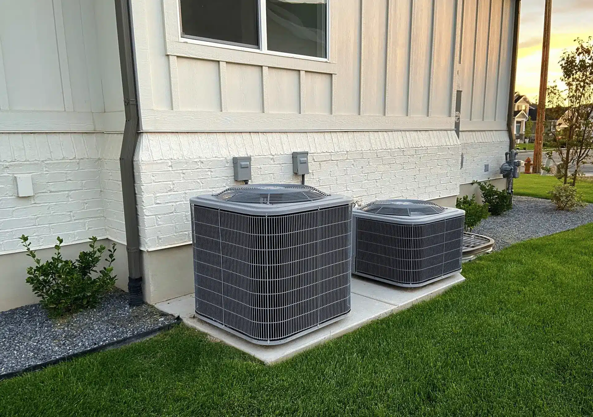 The installation professionally installed by an HVAC contractor